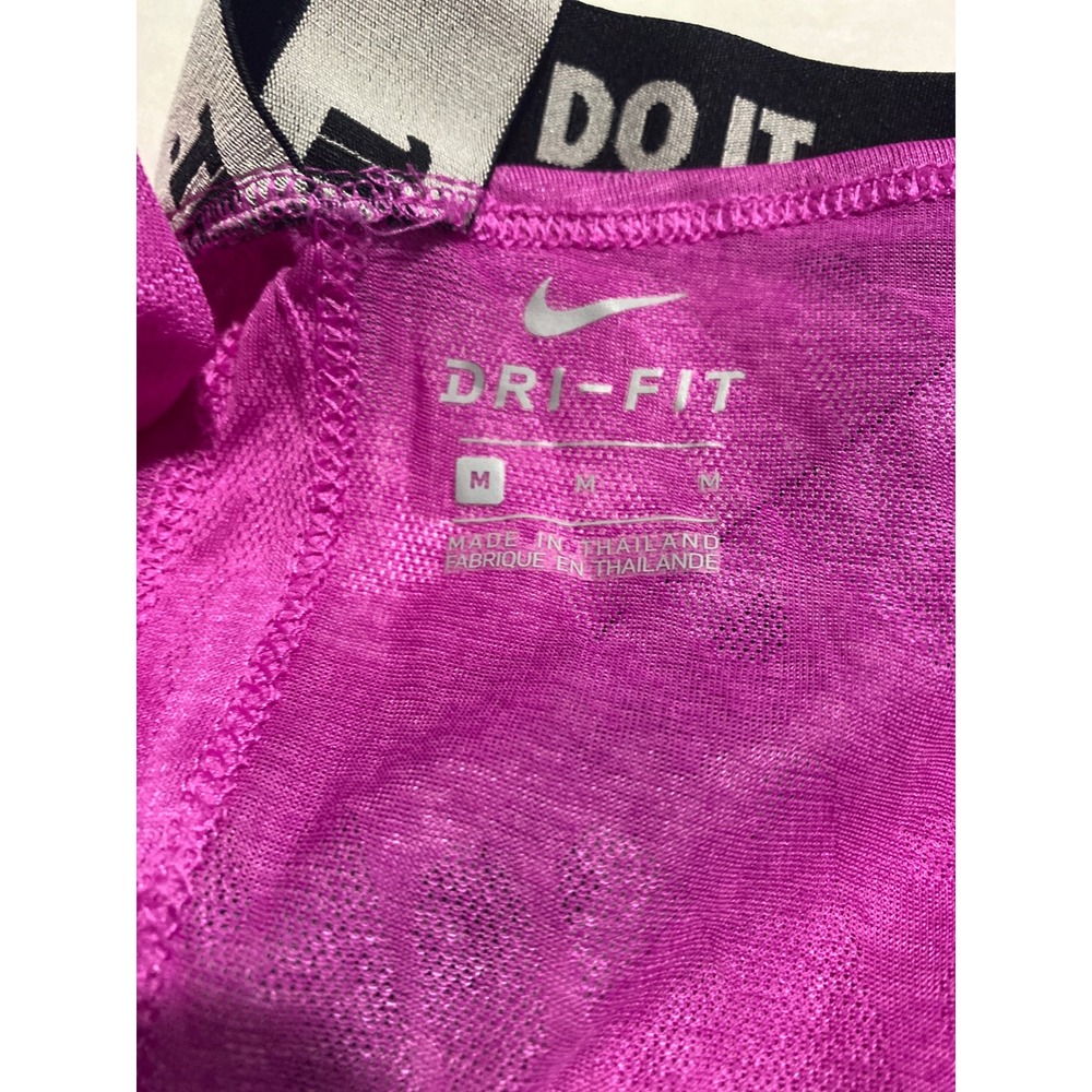 Nike Womens Dri-FIT Pink Just Do It Tank Top and Blue Sports Bra Set Size M - Picture 6 of 8